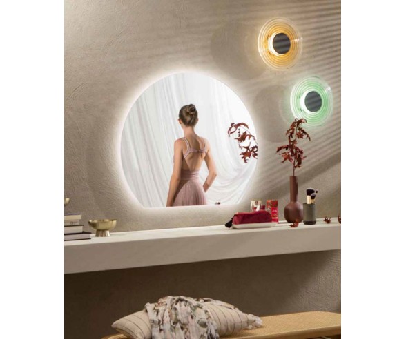 Specchio da bagno retroilluminato led Alba
