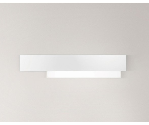 GEA LUCE LED WALL LAMP DOHA, LED wall lamp with dove grey finishes