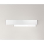 GEA LUCE APPLIQUE DOHA lampada da parete led con finiture in tortora