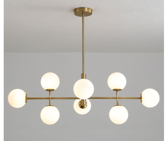 Acb Doris 8-light suspension lamp