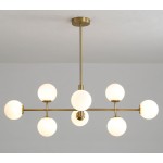 Acb Doris 8-light suspension lamp