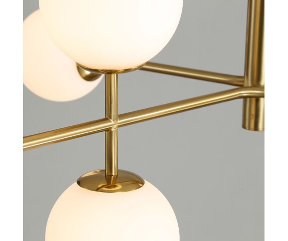 Acb Doris 8-light suspension lamp