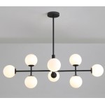 Acb Doris 8-light suspension lamp