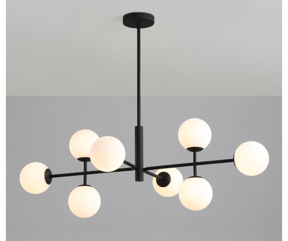 Acb Doris 8-light suspension lamp