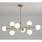 Acb Doris 8-light suspension lamp