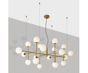 Acb 20-light Doris chandelier
