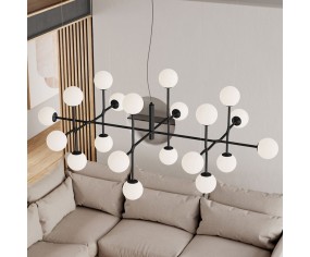 Acb 20-light Doris chandelier 2