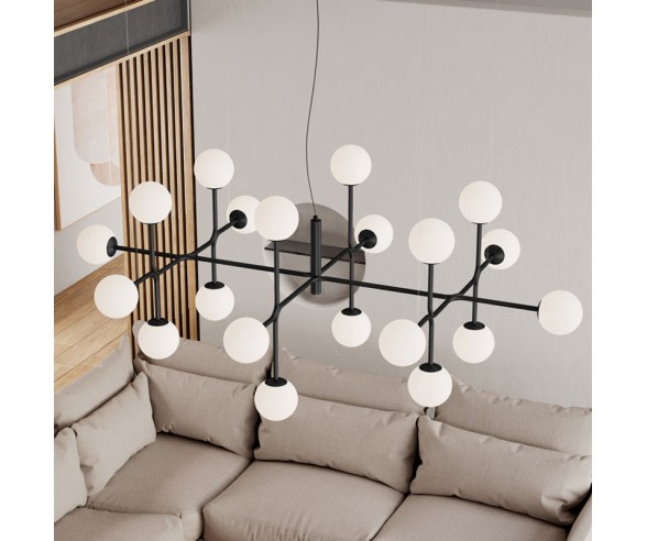 Acb 20-light Doris chandelier
