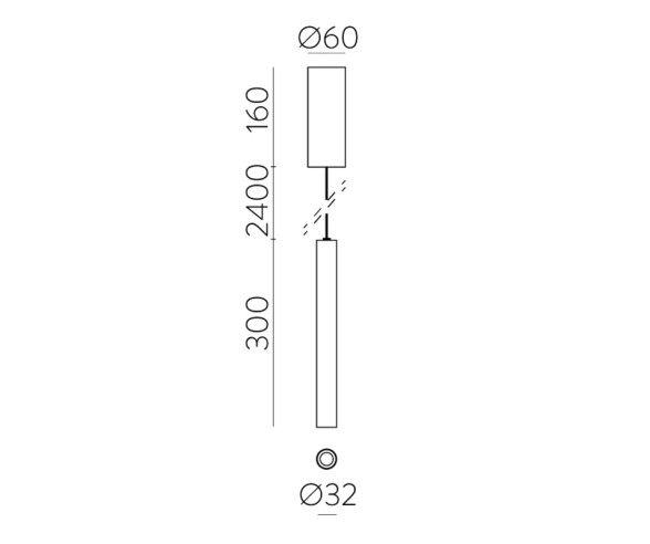 Acb Pendelleuchte Pipe Slim