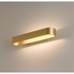 ACB Gala LED-Wandleuchte aus Metall und weißer Methacrylat