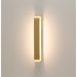 ACB Gala applique led in metallo e metacrilato bianco lampada moderna