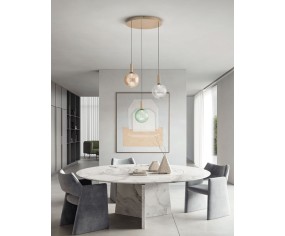 Ondaluce Pendelleuchte 1 Licht Golf