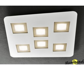 Illuminando Dedalo 6-light ceiling lamp