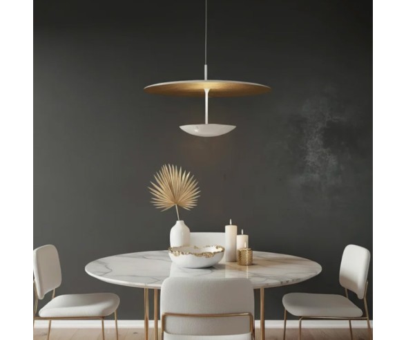 Cattaneo Sospensione Cleo foglia oro