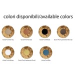 Cattaneo Sospensione Cleo foglia oro