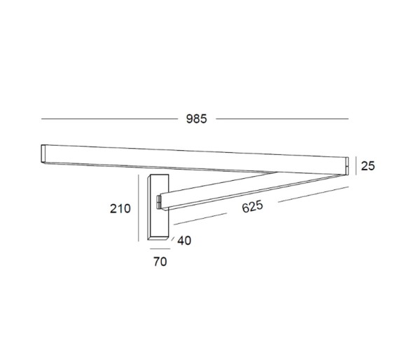 Cattaneo Twist Wandleuchte