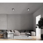 Sforzin Illuminazione Mysia plaster ceiling lamp