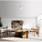 Sforzin Illuminazione Mysia Deckenleuchte aus Gips