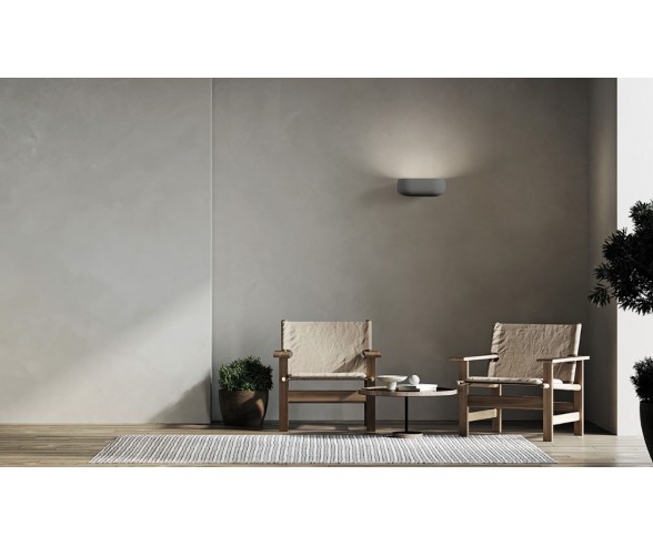 Sforzin Illuminazione Mysia plaster wall lamp