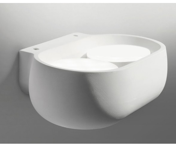 Sforzin Illuminazione Mysia Wandleuchte aus Gips