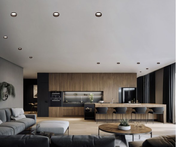 Sforzin Illuminazione Thessaly Recessed Plaster Spotlight