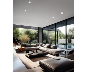 Sforzin Illuminazione Thessaly Recessed Plaster Spotlight 2