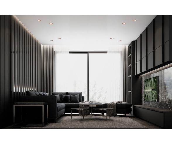 Sforzin Illuminazione Thessaly flush-mounted plaster recessed spotlight