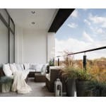 Sforzin Illuminazione Thessaly outdoor recessed plaster spotlight