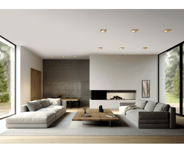 Sforzin Illuminazione Elis plaster recessed spotlight