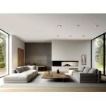 Sforzin Illuminazione Elis plaster recessed spotlight