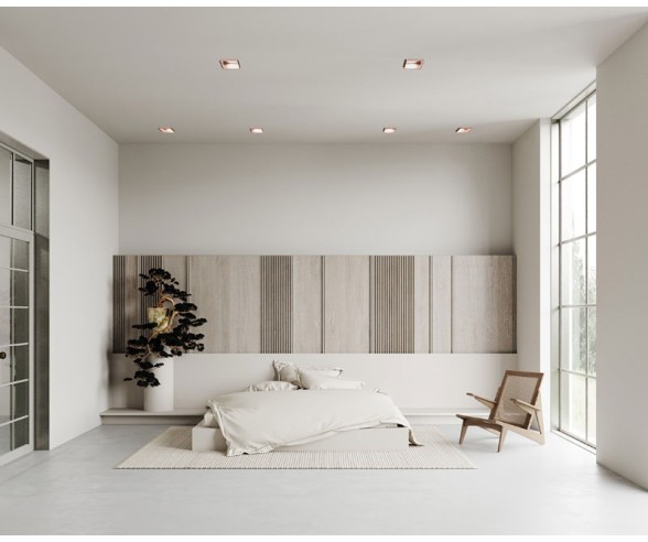 Sforzin Illuminazione Elis plaster recessed spotlight