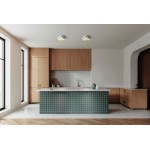 Sforzin Illuminazione Nasso 3-light plaster ceiling lamp