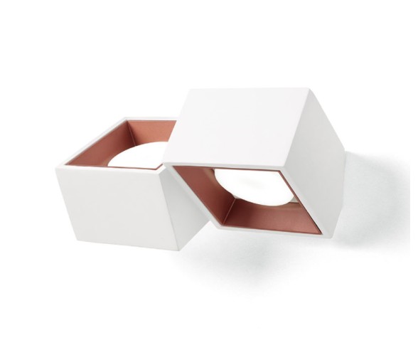 Sforzin Illuminazione Nasso 2-light double-beam wall lamp