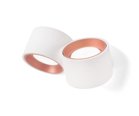 Sforzin Illuminazione applique Nasso 2 luci biemissione