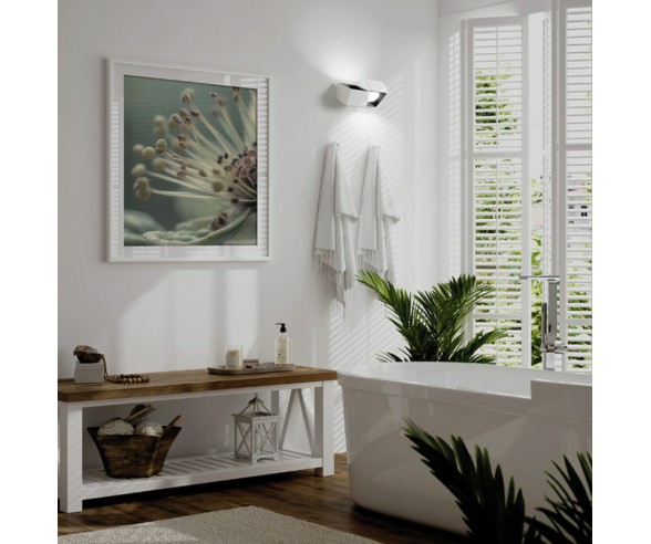 Sforzin Illuminazione applique Nasso 2 luci biemissione