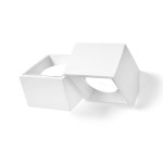 Sforzin Illuminazione Nasso 2-light double-beam wall lamp