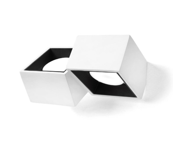 Sforzin Illuminazione Nasso 2-light double-beam wall lamp