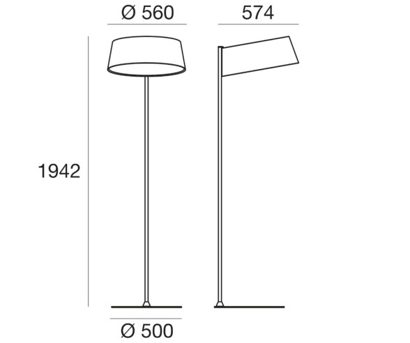 Stilnovo Oxygen Floor Lamp