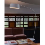 Stilnovo Oxygen Curved floor lamp