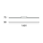 Stilnovo Xilema wall lamp