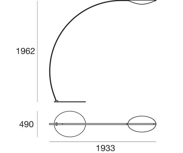 Stilnovo Diphy Floor Lamp