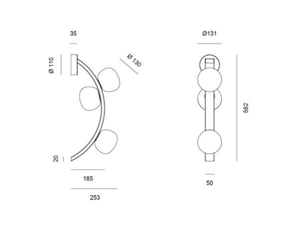 VIVIDA INTERNATIONAL SOSPENSIONE BUBBLE