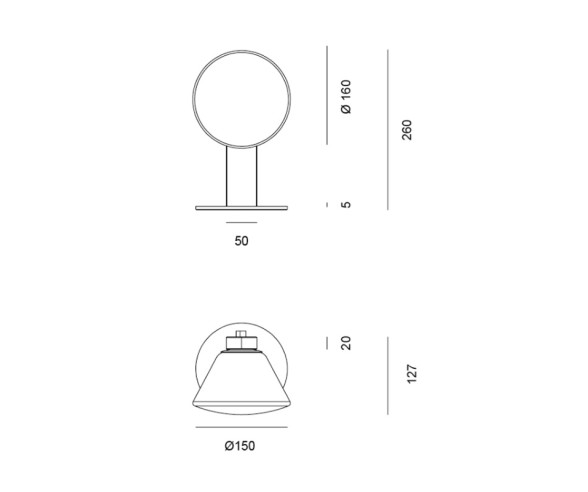 Vivida International Madame Tischlampe