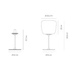 Vivida International Etherea Tischlampe