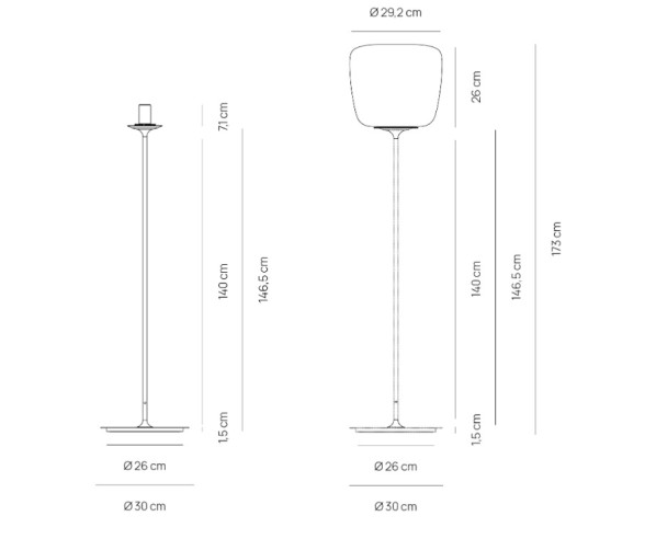 Vivida International Piantana Etherea