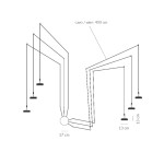 Vivida International Enigma-Pendelleuchte
