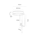 Vivida International Wall lamp Noxis