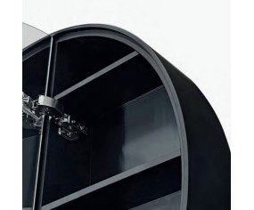 Progetto Group Specchio contenitore da bagno rotondo Odeon 2
