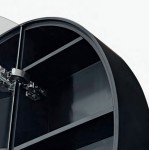 Progetto Group Odeon Round Bathroom Mirror Cabinet