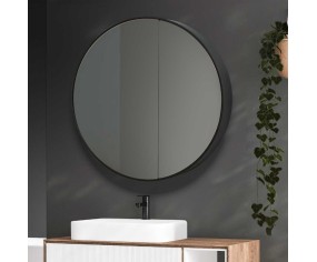 Progetto Group Specchio contenitore da bagno rotondo Odeon